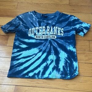 Outer Banks Tie-Dye Kids T-Shirt - Blue